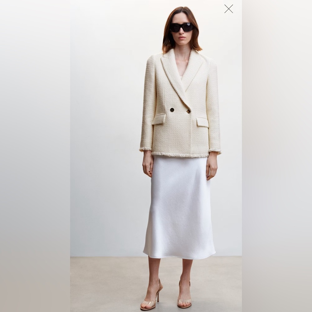 Brand New Mango tweed blazer